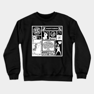 SAGITTARIUS ZODIAC SIGN CHART Crewneck Sweatshirt